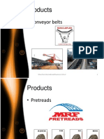 Products: - Conveyor Belts