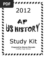 Download 00-2012 APUSH Exam Web Study Guide by Junaid Shaikh SN142237086 doc pdf