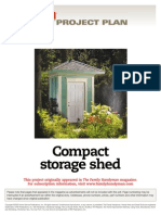 Compact Storage Shed - FH06JUN
