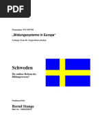 Hausarbeit Bildungssysteme in Europa - Schweden 1998