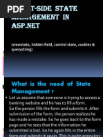 Client-Side State Management in ASP