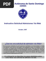 Download Admisiones en Linea UASD by Mariella Mateo SN142253228 doc pdf