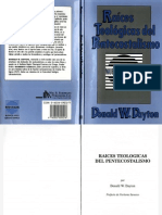 Donald w Dayton Raices Teologicas Del Pentecostalismo