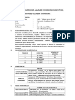 CIVICA Programación Anual 2do Año