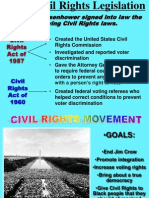 President Eisenhower Signed Into Law The Following Civil Rights Laws