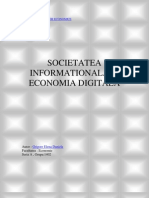 Societatea Informationala Si Economia Digitala