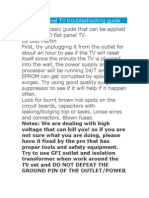 LCD Flat panel TV troubleshooting guide.doc