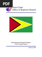 Download Peace Corps Guyana Final Program Evaluation Report IG0905E by Accessible Journal Media  Peace Corps Docs  SN14228209 doc pdf