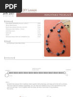 Download Adjustable Necklace by Jennifer howe SN14228548 doc pdf
