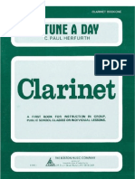 A Tune A Day For Clarinet Book 01