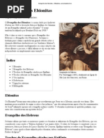 Evangelho dos Ebionitas – Wikipédia, a enciclopédia livre