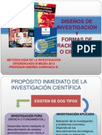 Diseños de Investigación-razonamientos científicos