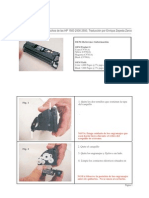 Manual de Desarme Del Cartucho Tonner de Las HP 1500 2500 2550