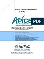 KEI APICS CSCP Information Booklet 2011.03