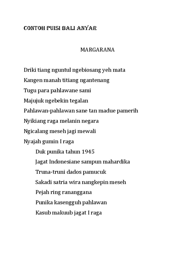 Contoh Puisi Tentang Pantai Aneka Macam Contoh