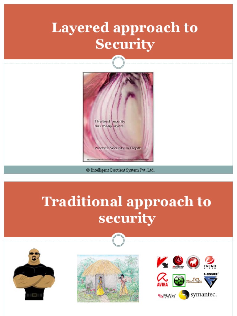 Lecture - 3 - Layered Approach To IT Security | PDF | Access Control ...