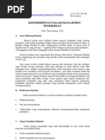 Download Makalah Kepemimpinan Dalam Manajemen Pendidikan by Bangmus Tuing Tuing SN142318732 doc pdf