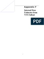 Appendice F, Internal Dose Estimates From NTS Fallout