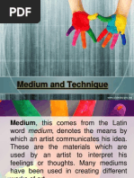 Download Chapter 2 the Artists Medium by Joyce Anne P Banda SN142332130 doc pdf
