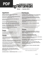 Download VegiTerranean Restaurant Ohio USA - Dinner Menu by Vegan Future SN14233362 doc pdf