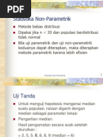 Download Kuliah Statistika Non-parametrik by Sulianti Indah Sari SN142334091 doc pdf