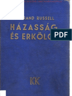 Russell, Bertrand: Házasság És Erkölcs