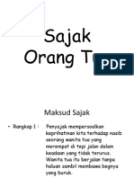 Sajak - ORANG TUA 