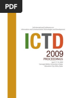 ICTD 2009 Proceedings | PDF | Governance | Democracy