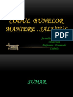 Codul Bunelor Maniere - Salutul