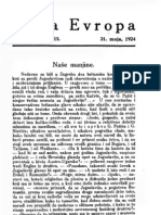 Nova Ervopa - KNJ 9 - Broj 15 - 21. Maja 1924