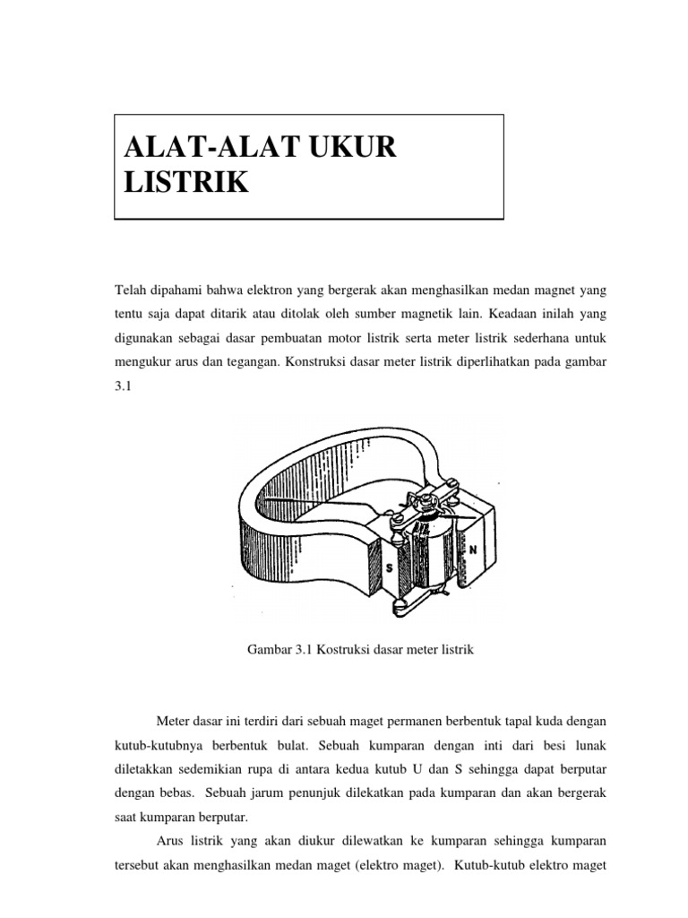 Alat Ukur Listrik MAteri Alat Ukur Listrik MAteri