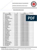 Anggota TBM Pengumuman