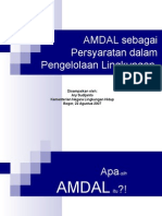 Makalah AMDAL Ary Sudijanto