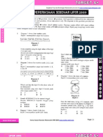 Maths Upsr Sebenar 2009