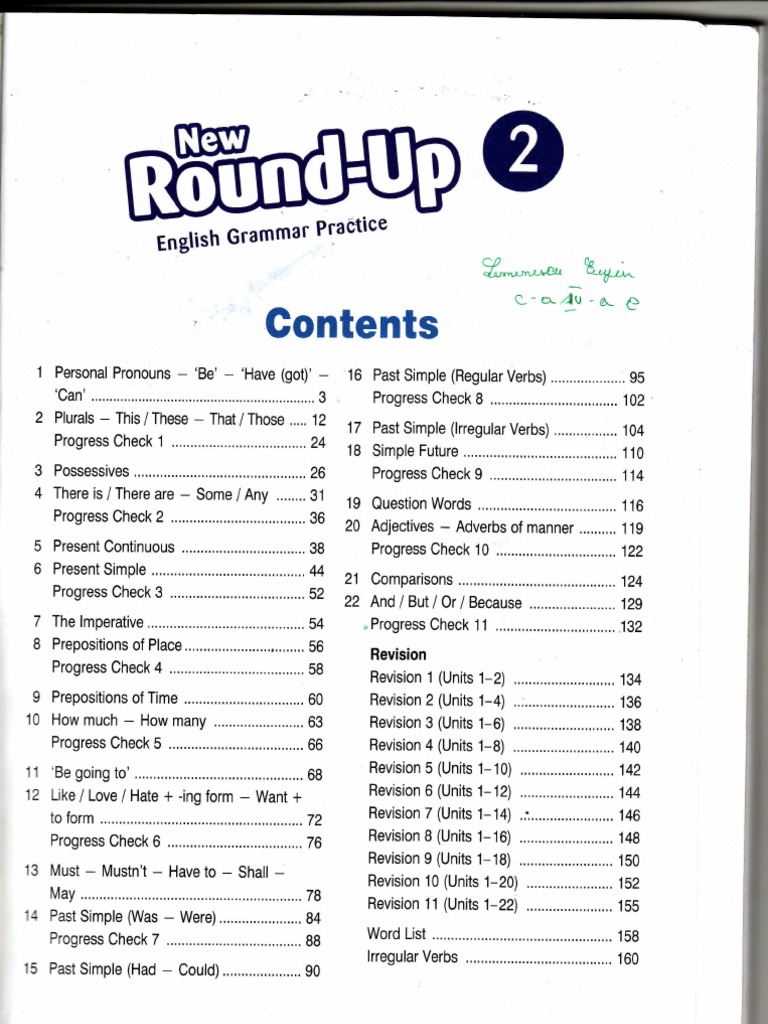 Round Up 1 Pdf