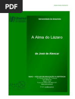 A alma do Lázaro - José de Alencar
