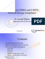 Repeaters in CDMA and UMTS Cellular