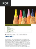 EDucação musical-Relato de aula com a Enny-Interessantissimo!!!