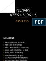 Plenary 6 Mei