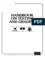Handbook On Testing and Grading