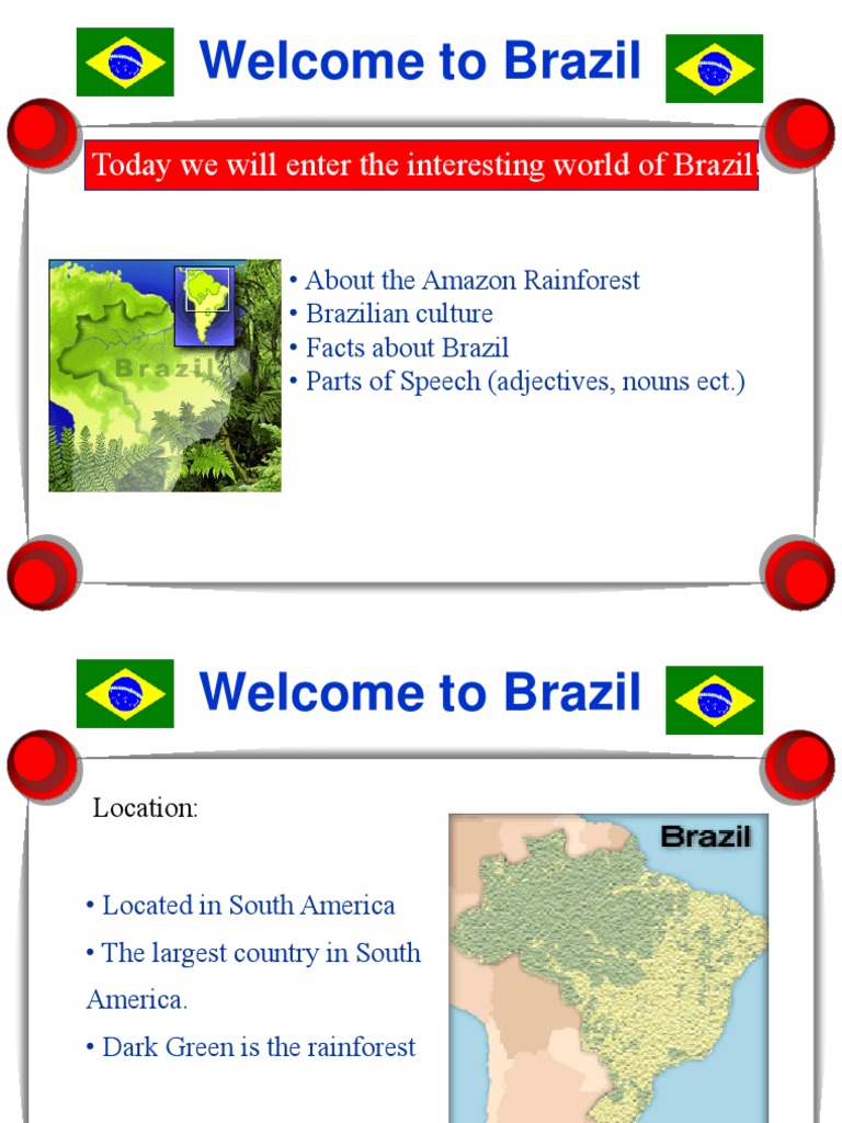 Exploring Brazilian Culture and Nature | PDF