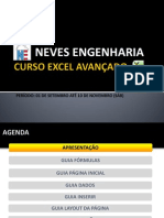 Curso Excel Avançado Neves Engenharia