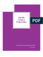 PartIIICreateaProjectPlan PDF