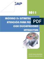 Estrategias de atención para personas con discapacidad intelectual