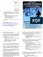 Proyecto Def. Menor. Manual de Actuacion Actualizado Mayo 2013 PDF