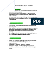 Contenidos Estructurantes de Las Ciencias Sociales