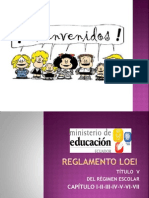 Regimen Escolar