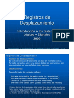 Tema 6 Registros de Desplazamiento 2009