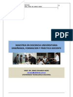 Curso de Educacion Superior + Formacion, Enseñanza y Practica Docente