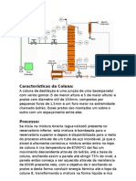 Coluna de Destilação